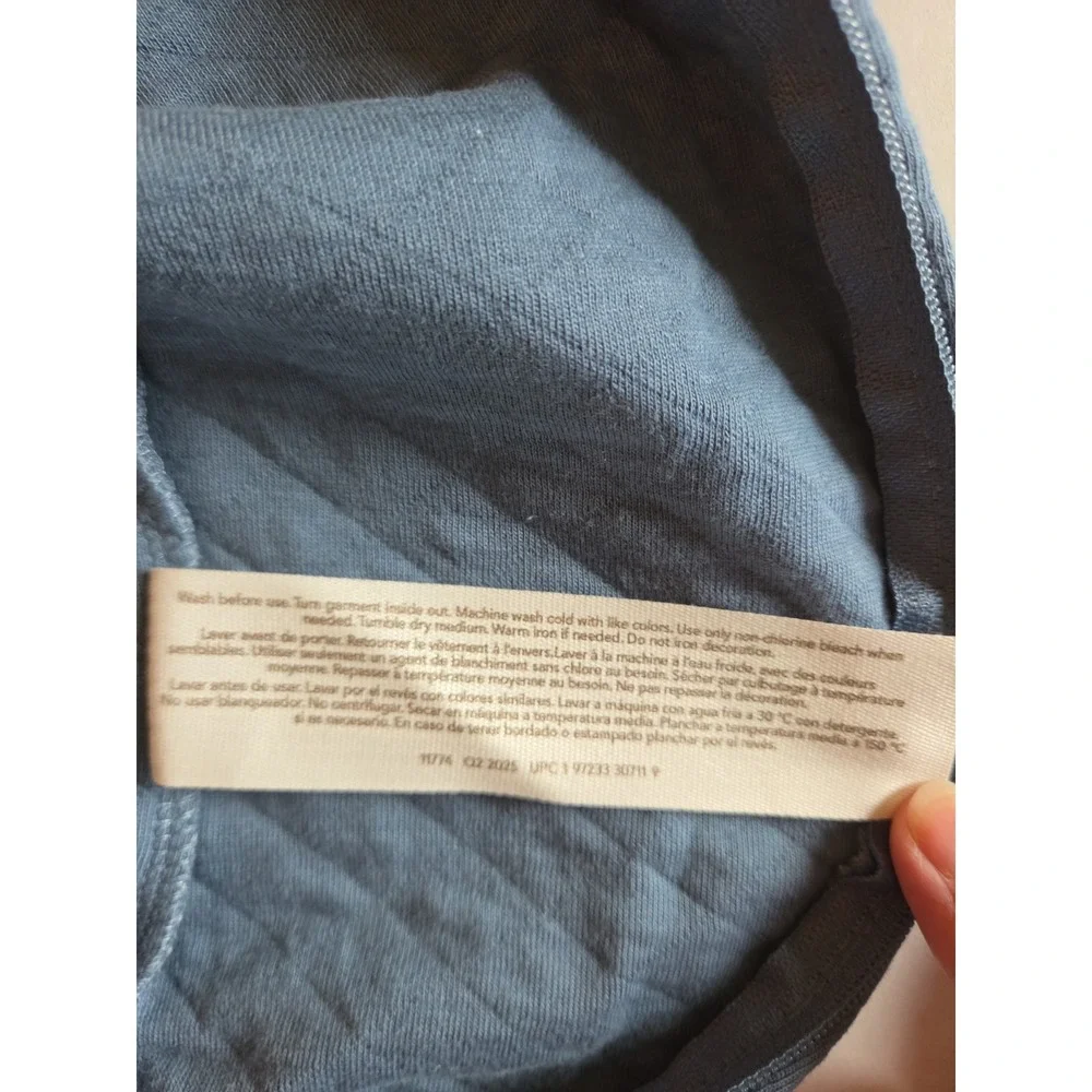 Little Planet by Carter's Quilted Jumpsuit Sz 6M Organic Hood Blue Romper Cozy